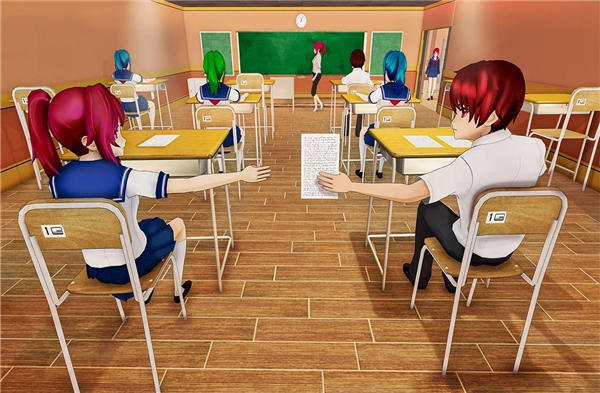 yumi高中女生模拟器3D手游app截图