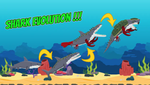 海洋霸主：大白鲨VS虎鲸手游app截图