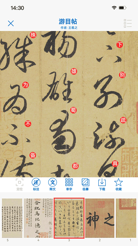 以观书法 官网版手机软件app截图