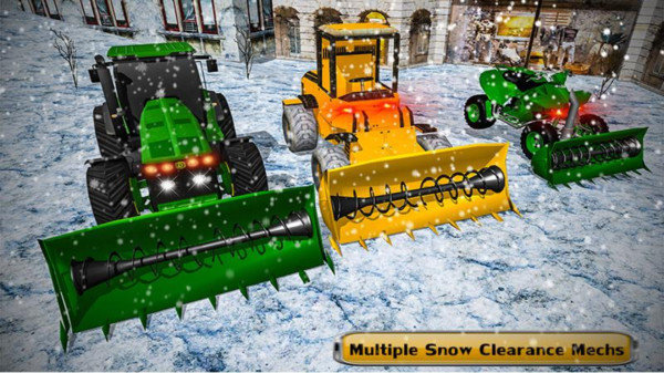 除雪卡车模拟器手游app截图