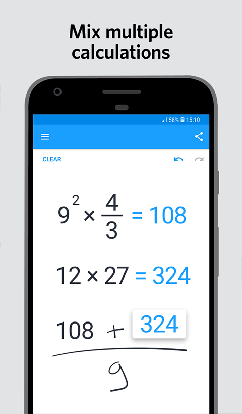 MyScript Calculator2 中文版手机软件app截图