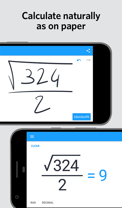 MyScript Calculator2 安卓版手机软件app截图