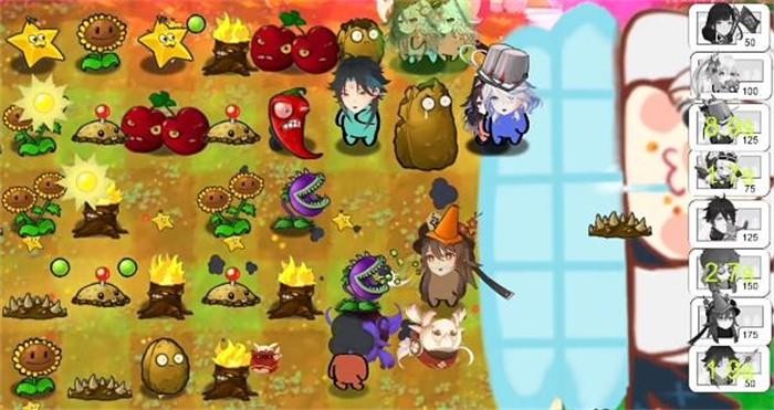 植物大战原神 免费版手游app截图