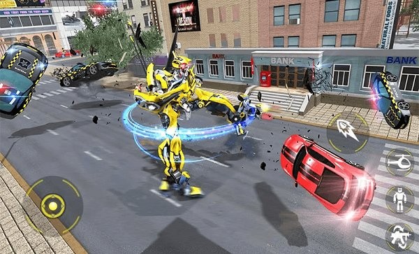 机器人变形直升机手游app截图