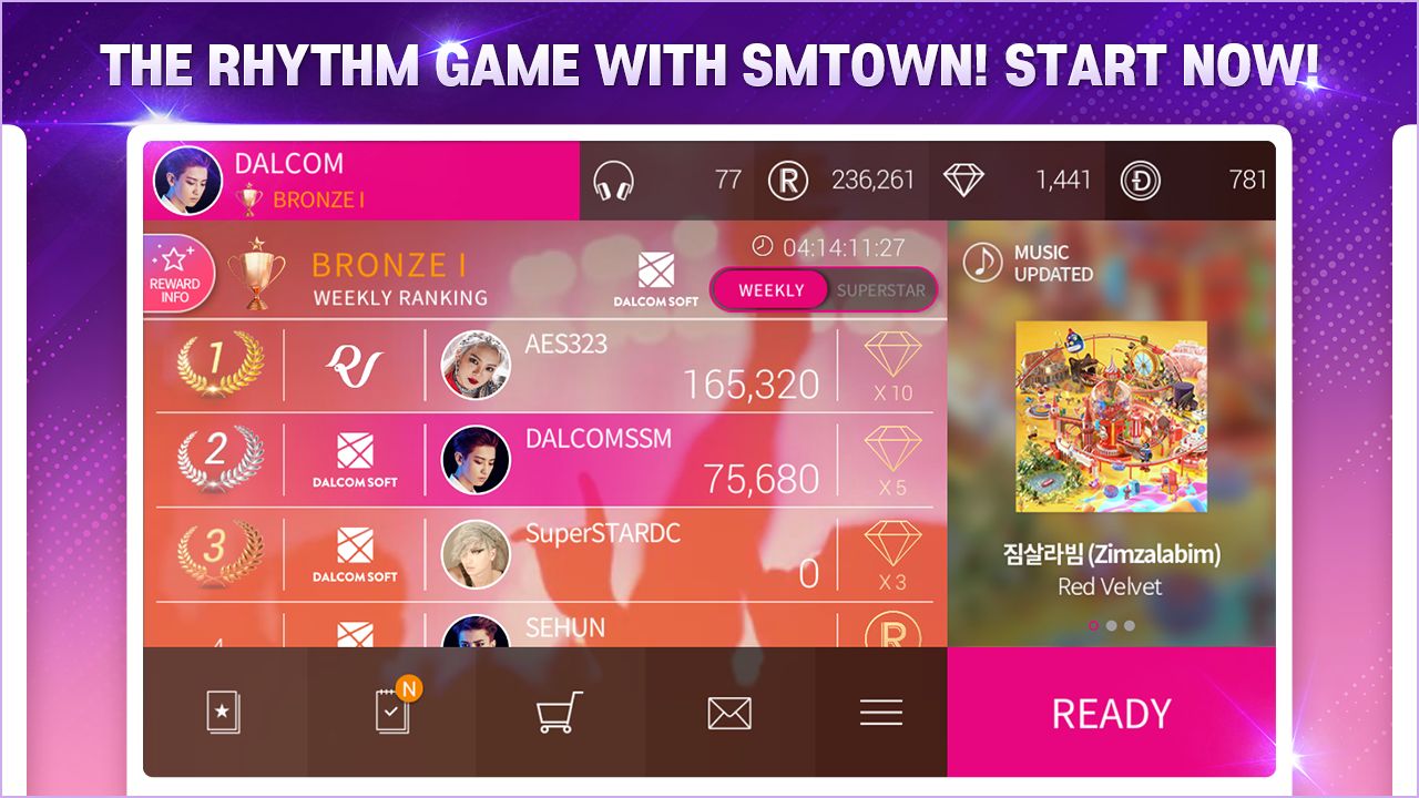 SuperStar SMTOWN手游app截图