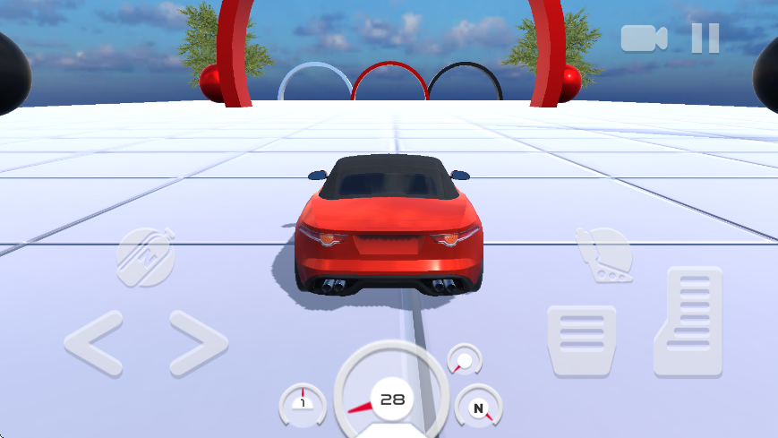 汽车特技模拟器手游app截图