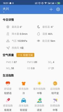 天气预报 无广告纯净版手机软件app截图