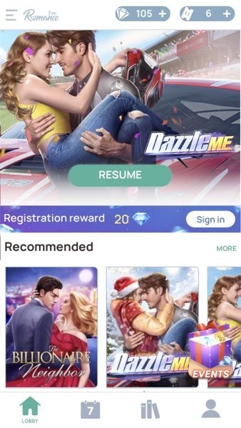 浪漫爱情故事 中文版手游app截图