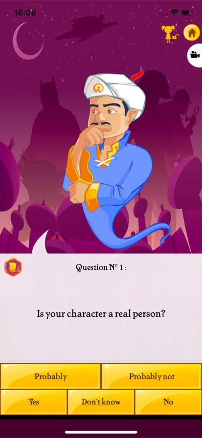 Akinator 安卓版手游app截图