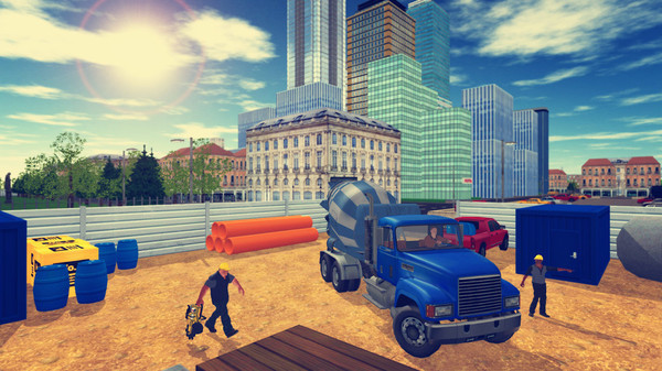 工程卡车运输手游app截图