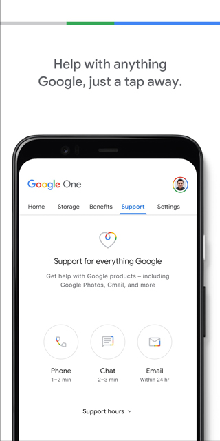 Google One 网页版手机软件app截图