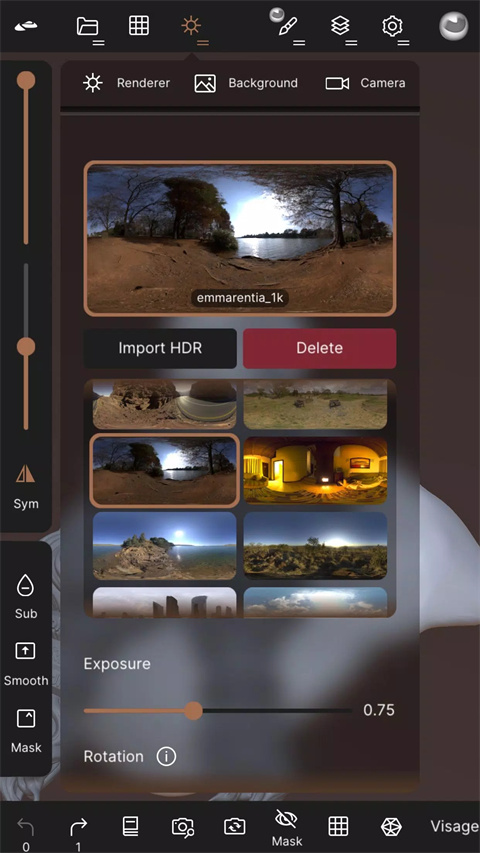 Nomad3D建模手机软件app截图