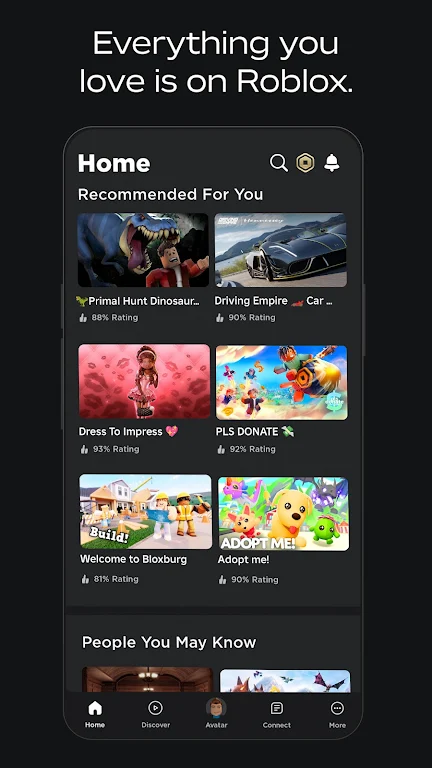 ROBLOX 官方正版入口手游app截图