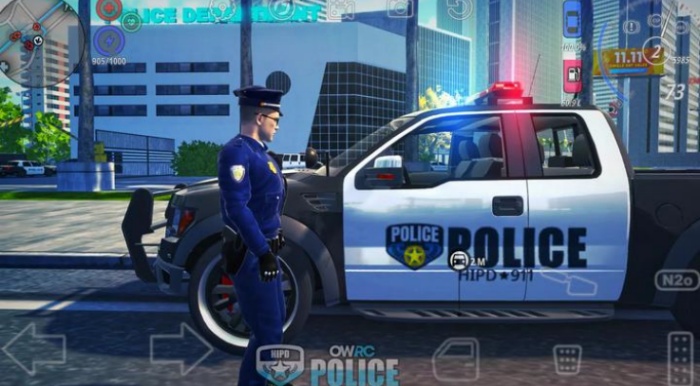 开放世界警察追逐模拟器手游app截图