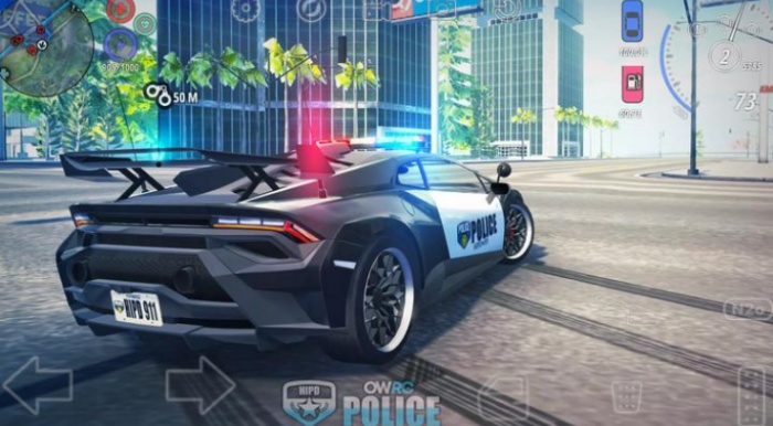 开放世界警察追逐模拟器手游app截图