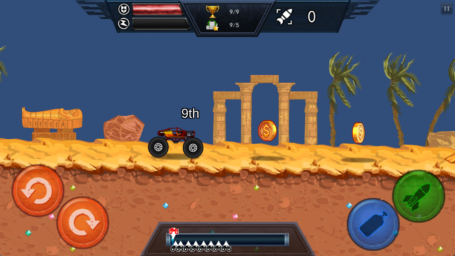 刺激狂野赛车手游app截图