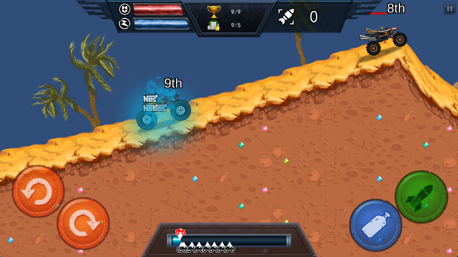 刺激狂野赛车手游app截图