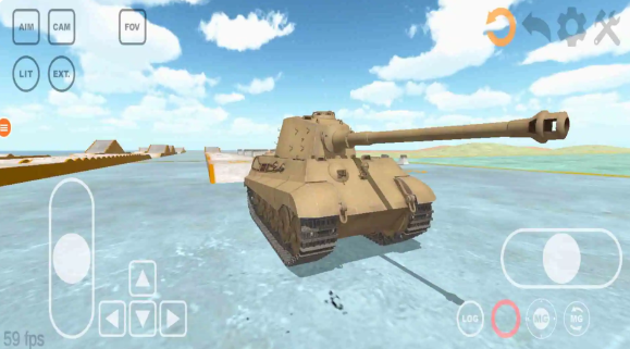 全面坦克模拟器手游app截图