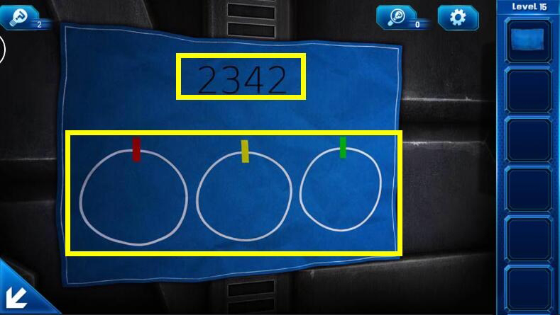 《密室逃脱9：逃出太空船》第15关攻略