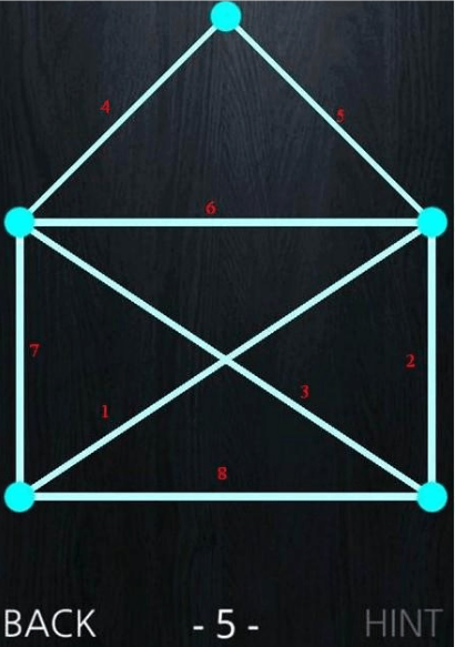 《一笔画成》第五关玩法攻略