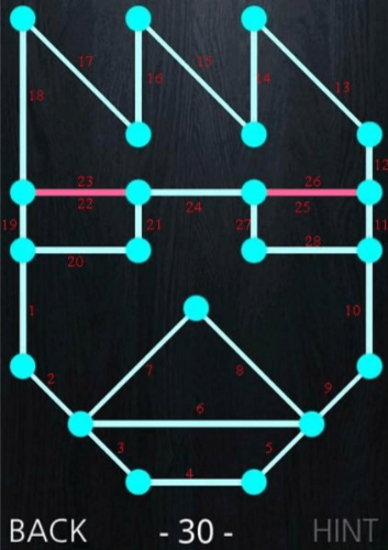 《一笔画成》第三十关玩法攻略