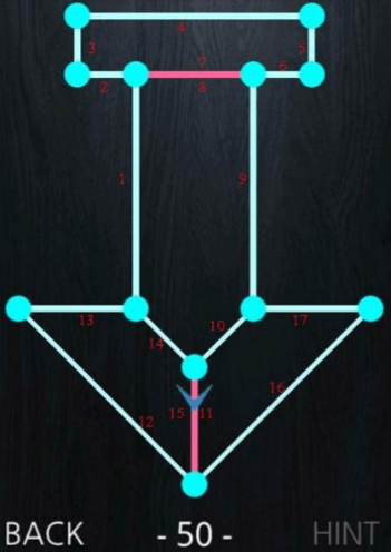 《一笔画成》第五十关玩法攻略