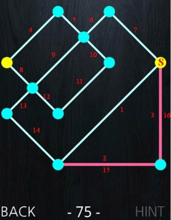 《一笔画成》第七十五关玩法攻略