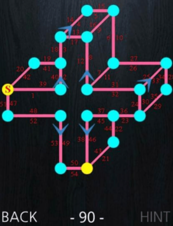 《一笔画成》第九十关玩法攻略