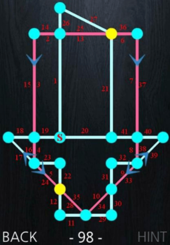 《一笔画成》第九十八关玩法攻略
