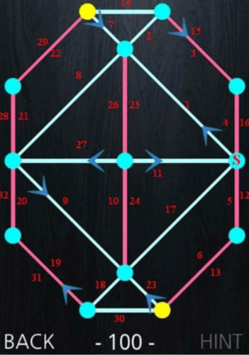 《一笔画成》第一百关玩法攻略