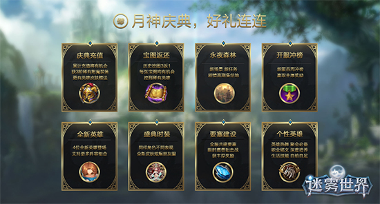 月神庆典英雄归来《迷雾世界》新资料片今日震撼开启