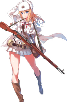 《少女前线》莫幸·纳甘图鉴