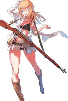 《少女前线》莫幸·纳甘图鉴