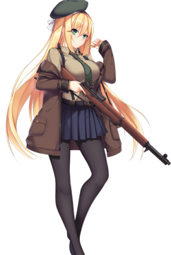 《少女前线》M1加兰德图鉴