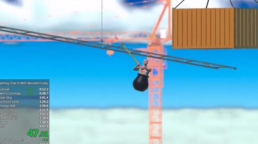 《罐装的天才》getting over it 通关攻略