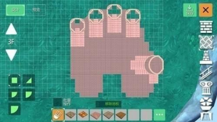 《创造与魔法》五指山建筑制作流程分享