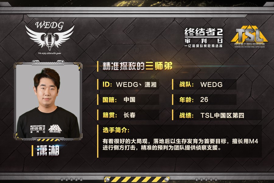 《终结者2》TSL总决赛：WEDG战队专访