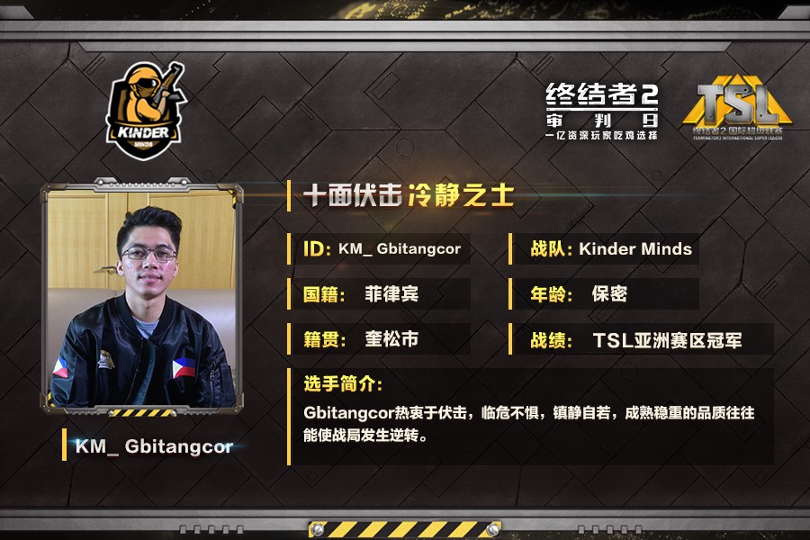 《终结者2》TSL总决赛： Kinder Minds战队专访