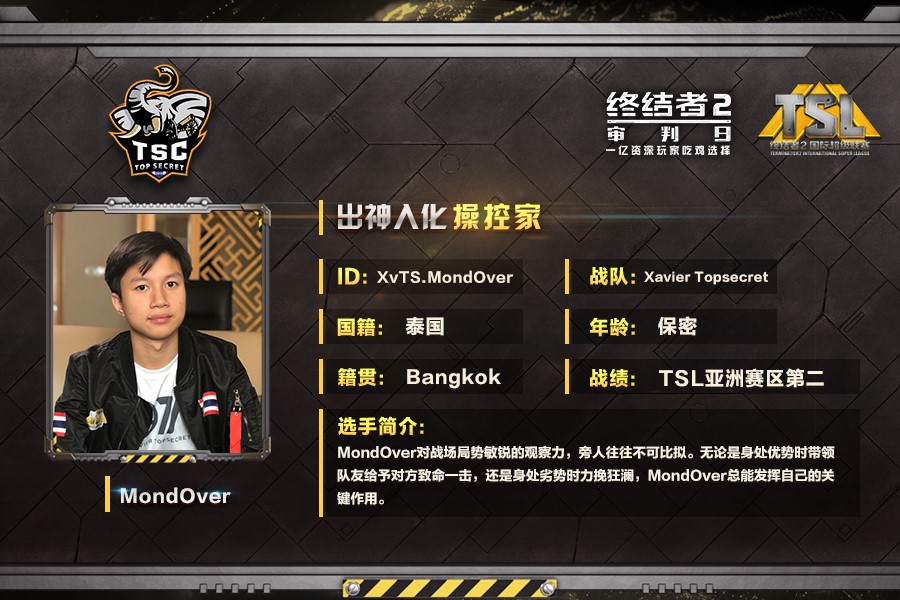 《终结者2》TSL总决赛：Xavier Topsecret战队专访