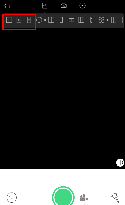 《无他相机》设置比例教程介绍