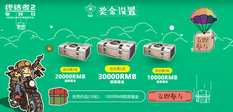 晒毕业照 赢旅游金 《终结者2》吃鸡毕业照来啦