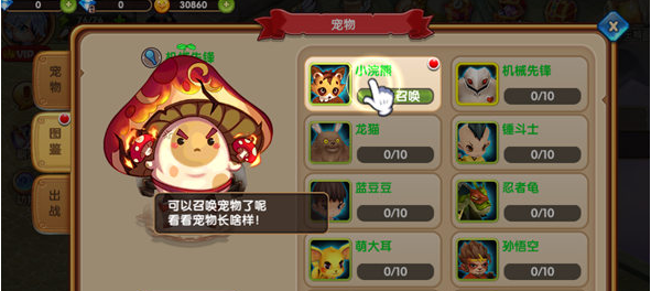 《动天地》宠物系统介绍