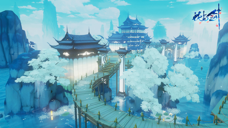 碧空俯瞰这胜景 花与剑飞空木鸢初曝光