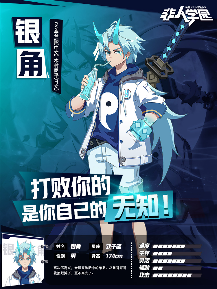 《非人学园》银角出装及应援推荐搭配