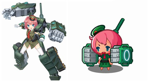 《少女终末战争》KV1·拉依塔图鉴