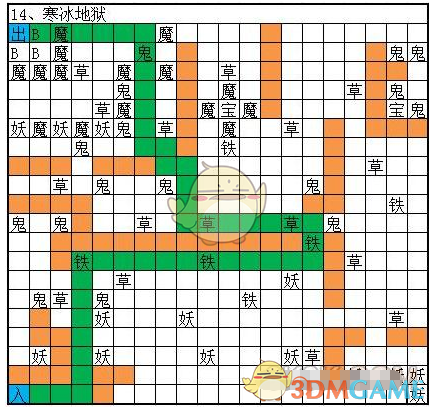 《想不想修真》冥界图14寒冰地狱的通关攻略