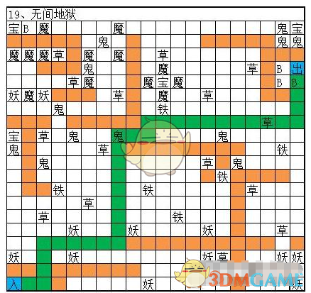 《想不想修真》冥界图19无间地狱的通关攻略
