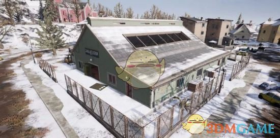 《绝地求生：刺激战场》雪地建筑大全