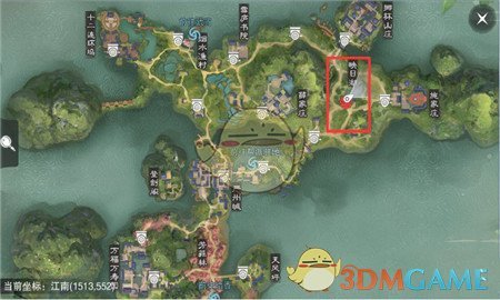《楚留香手游》12月25日每日修炼打坐点在哪