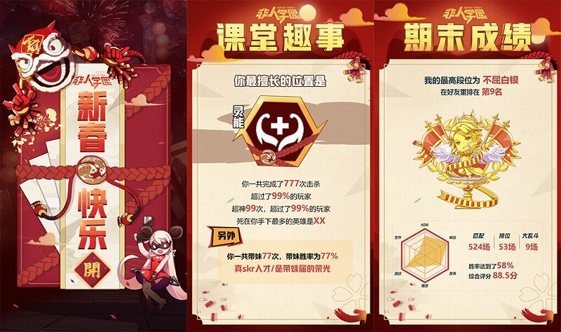 许个愿吧！《非人学园》新年许愿树幸运值派发中